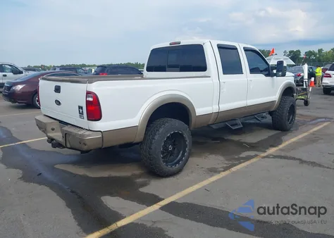 2011 Ford F-250 Lariat z USA, uszkodzony, nr VIN 1FT7W2BT7BEC57078